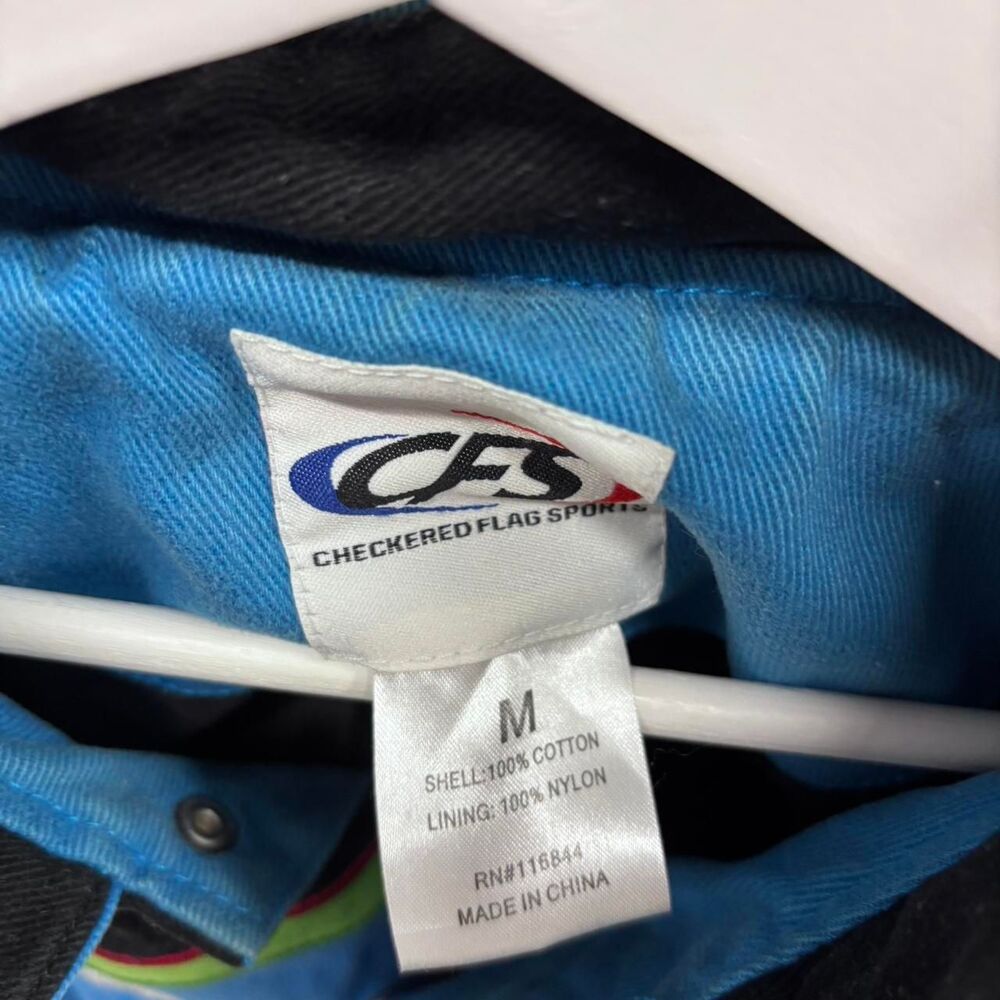 Vintage 1990s NASCAR JJ Yeley heavyweight jacket, size medium, great shape! - Picture 3 of 5